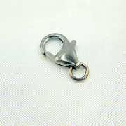 12MM Black Rhodium Trigger Clasp